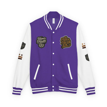 DC "Chocolate City" Varsity Jacket — DC Patches Letterman Jacket