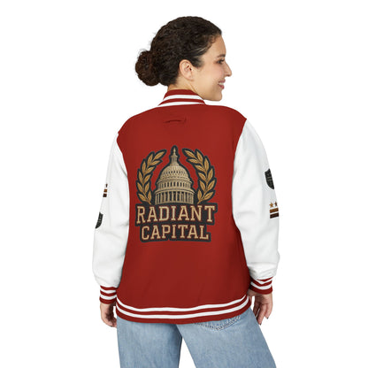 DC "Chocolate City" Varsity Jacket — DC Patches Letterman Jacket