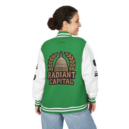 DC "Chocolate City" Varsity Jacket — DC Patches Letterman Jacket