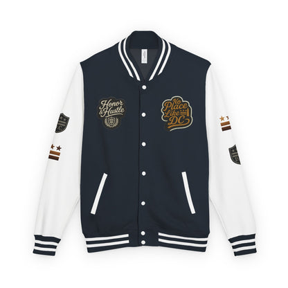 DC "Chocolate City" Varsity Jacket — DC Patches Letterman Jacket