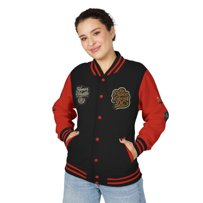 DC "Chocolate City" Varsity Jacket — DC Patches Letterman Jacket