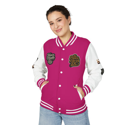 DC "Chocolate City" Varsity Jacket — DC Patches Letterman Jacket