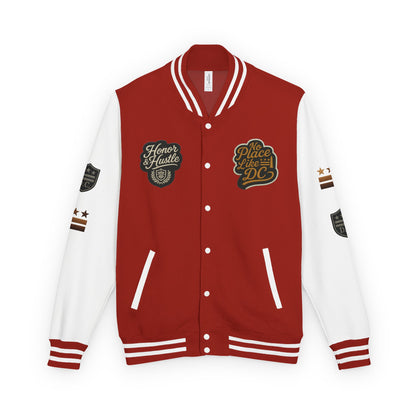 DC "Chocolate City" Varsity Jacket — DC Patches Letterman Jacket