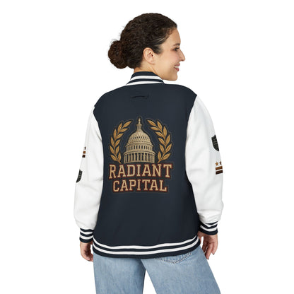 DC "Chocolate City" Varsity Jacket — DC Patches Letterman Jacket
