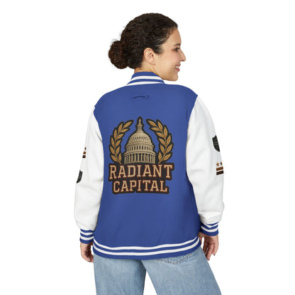 DC "Chocolate City" Varsity Jacket — DC Patches Letterman Jacket