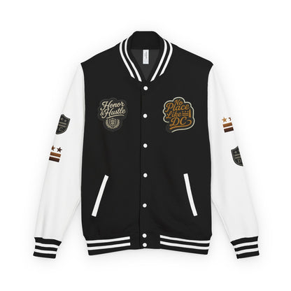 DC "Chocolate City" Varsity Jacket — DC Patches Letterman Jacket