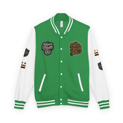 DC "Chocolate City" Varsity Jacket — DC Patches Letterman Jacket